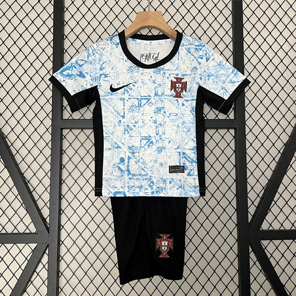 Camiseta Portugal Replica Segunda Ropa Niño 2024